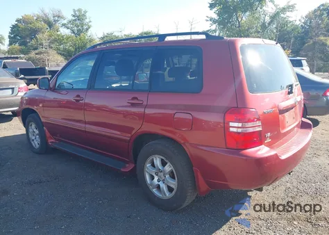 2003 Toyota Highlander V6 из США, поврежденный, VIN JTEHF21A930153609
